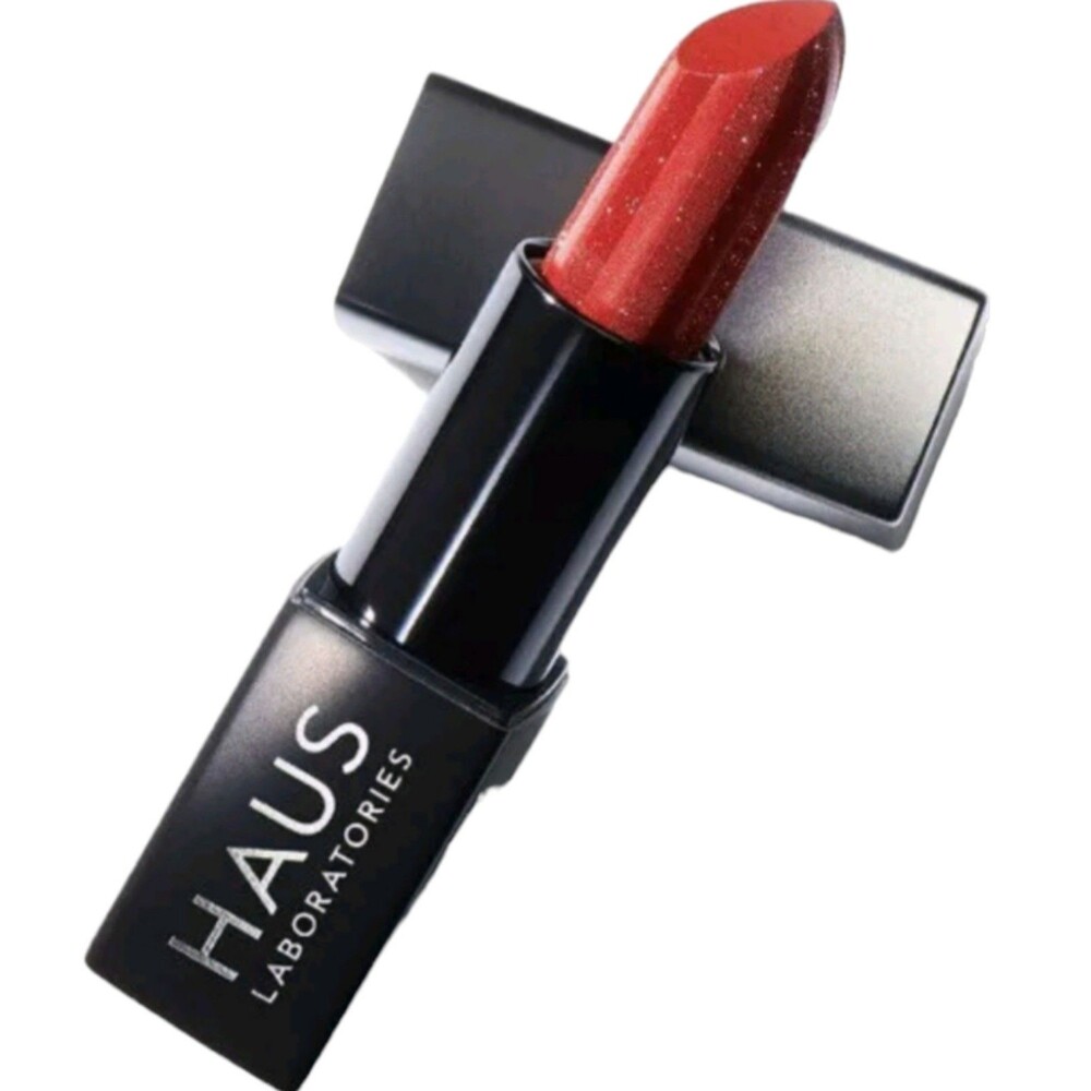 HAUS Laboratories Burlesque Lipstick A79 Sparkle Red 3.5g Makeup